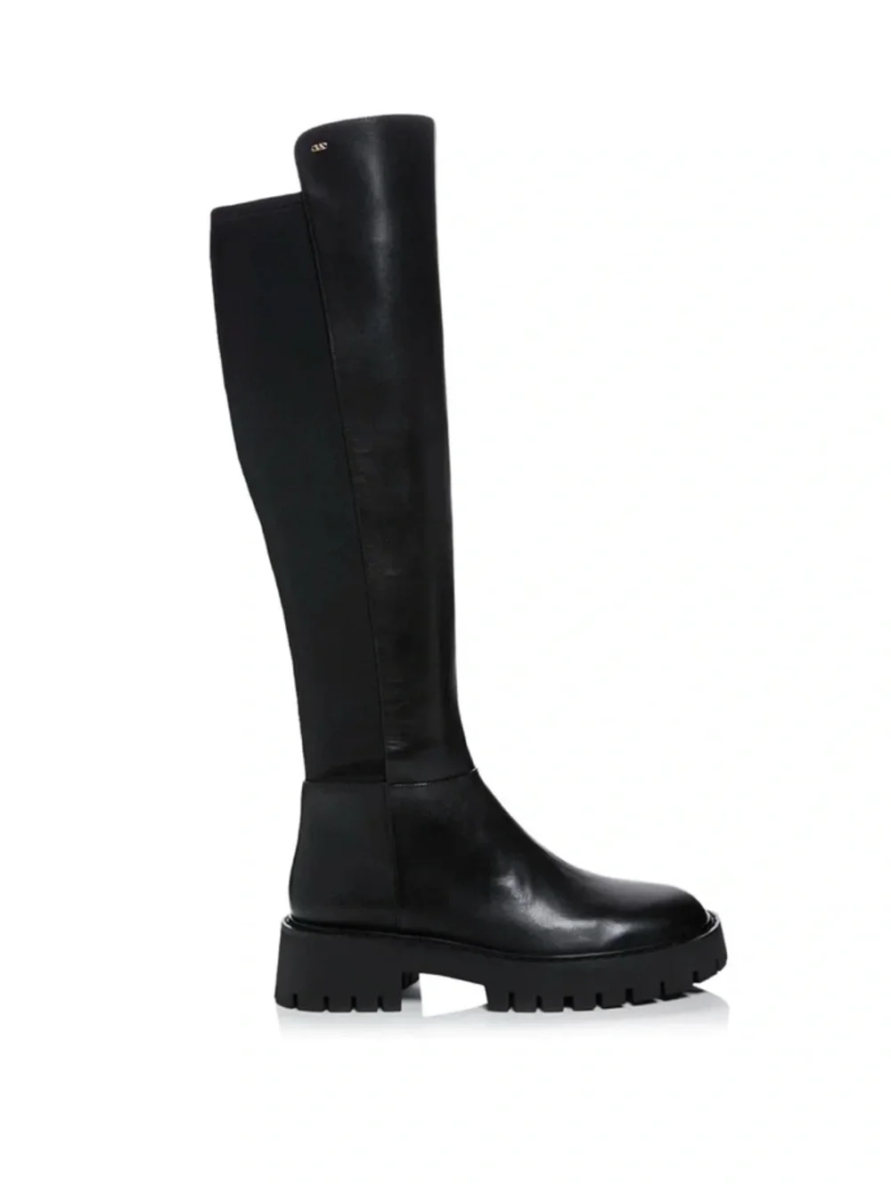 Michael Kors Ridley Black Lug Sole Boots SZ 8.5 NWT